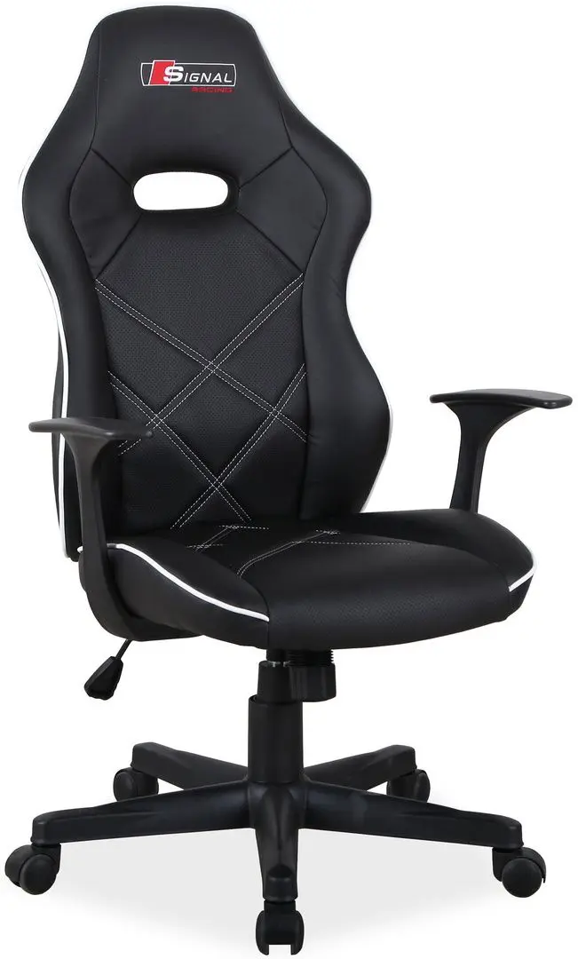 Кресло геймерское Signal Boxter (Black/White)
