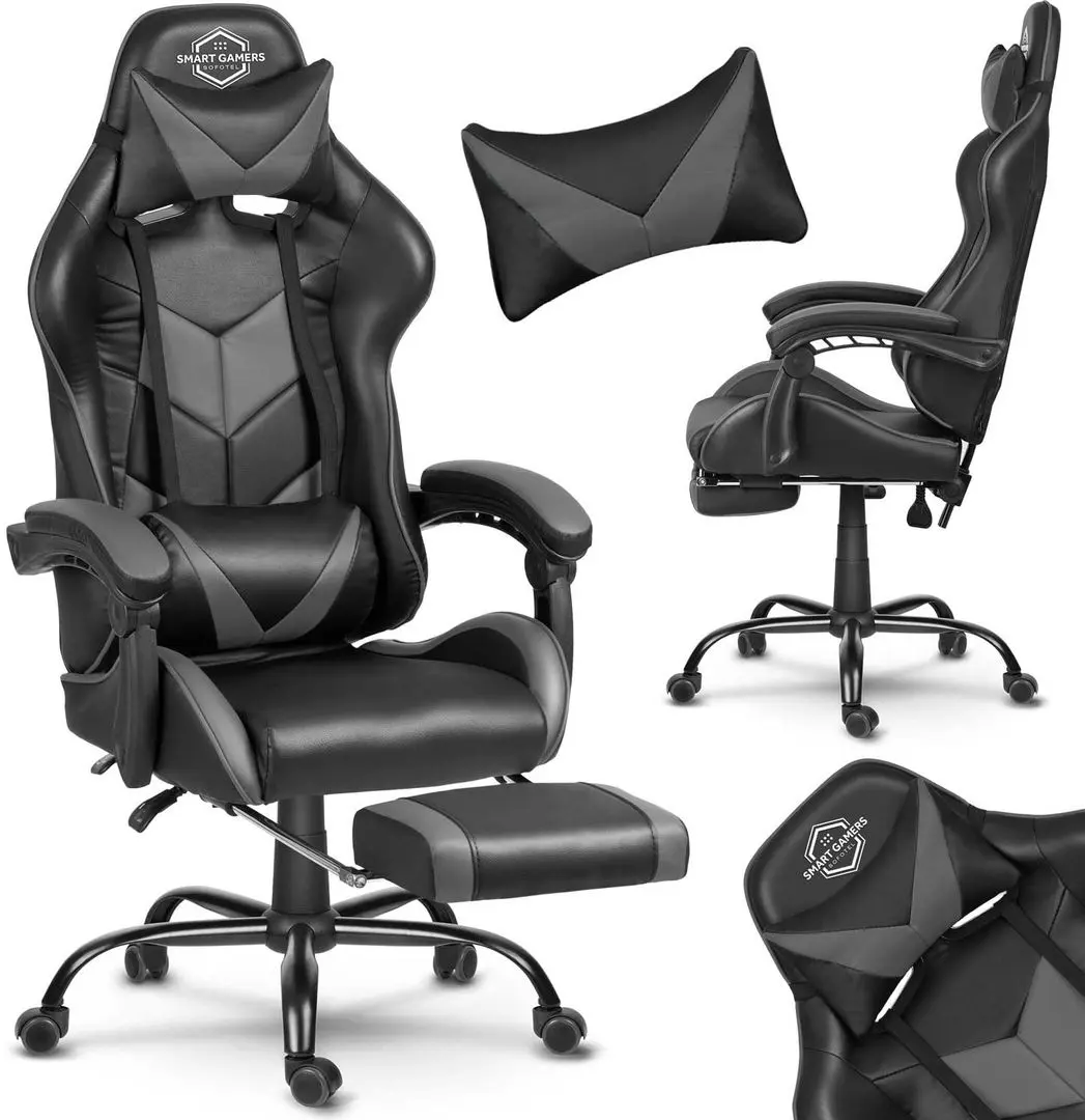 Fotoliu gaming Sofotel Cerber (Black/Gray)