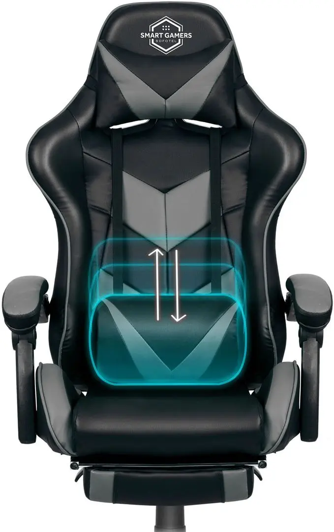 Fotoliu gaming Sofotel Cerber (Black/Gray)