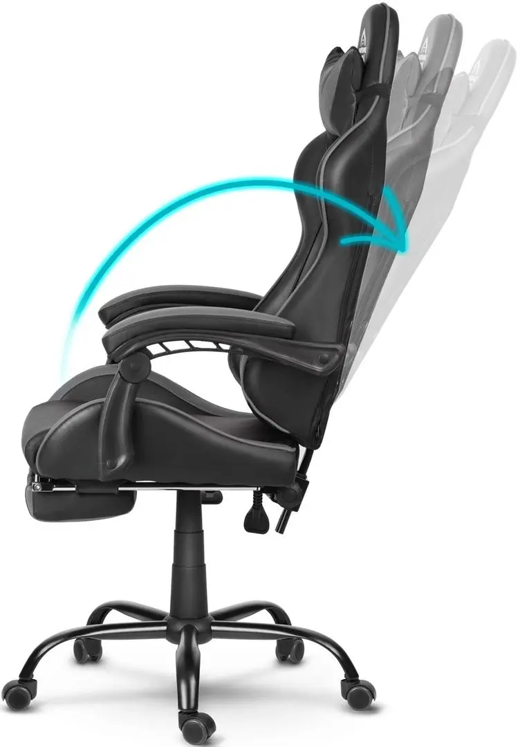 Fotoliu gaming Sofotel Cerber (Black/Gray)