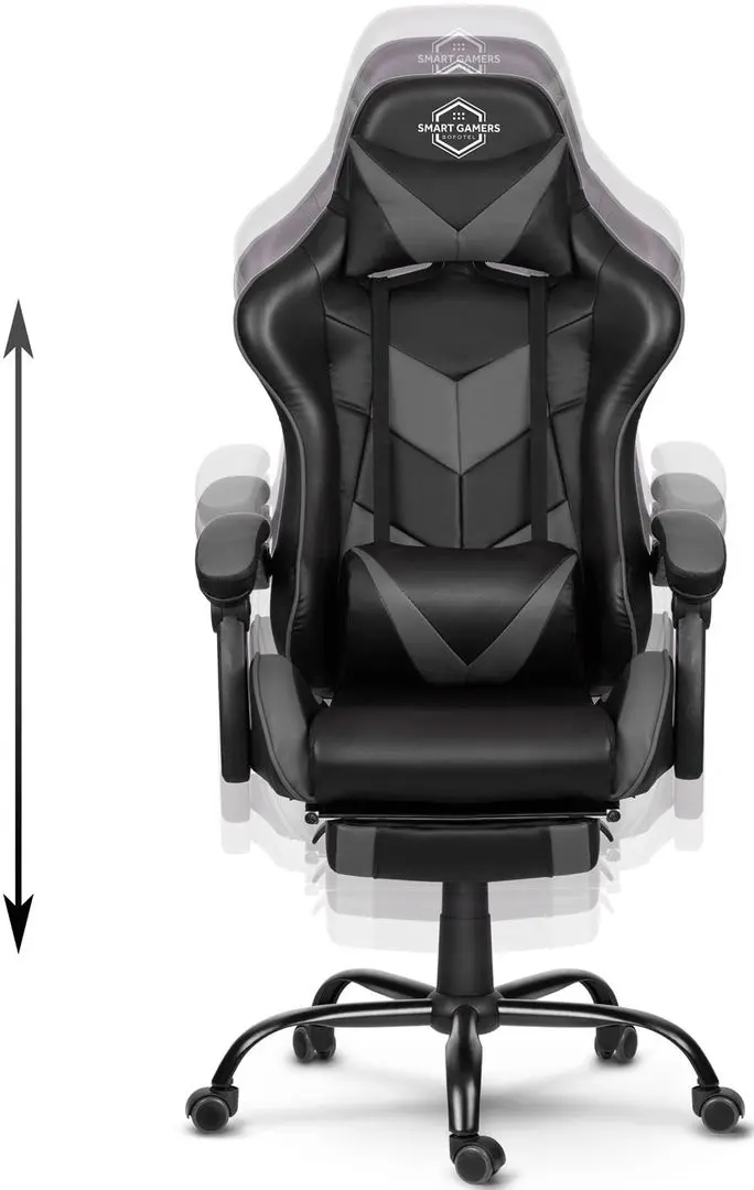 Fotoliu gaming Sofotel Cerber (Black/Gray)