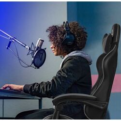 Fotoliu gaming Sofotel Cerber (Black/Gray) Thumb