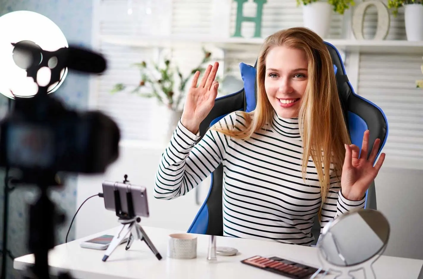 Fotoliu gaming Sofotel Yasuo (Black/Blue)