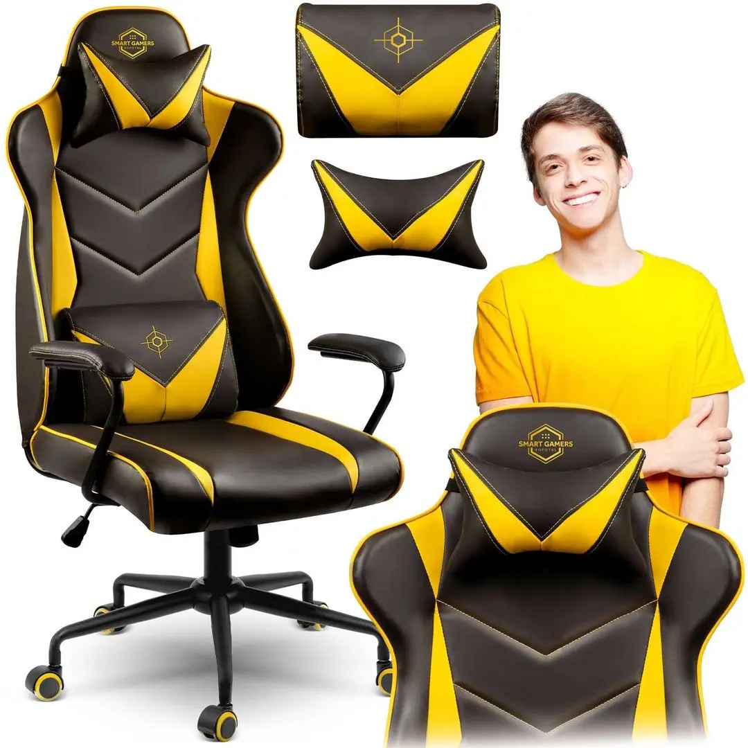 Fotoliu gaming Sofotel Blitzcrank (Black/Yellow)