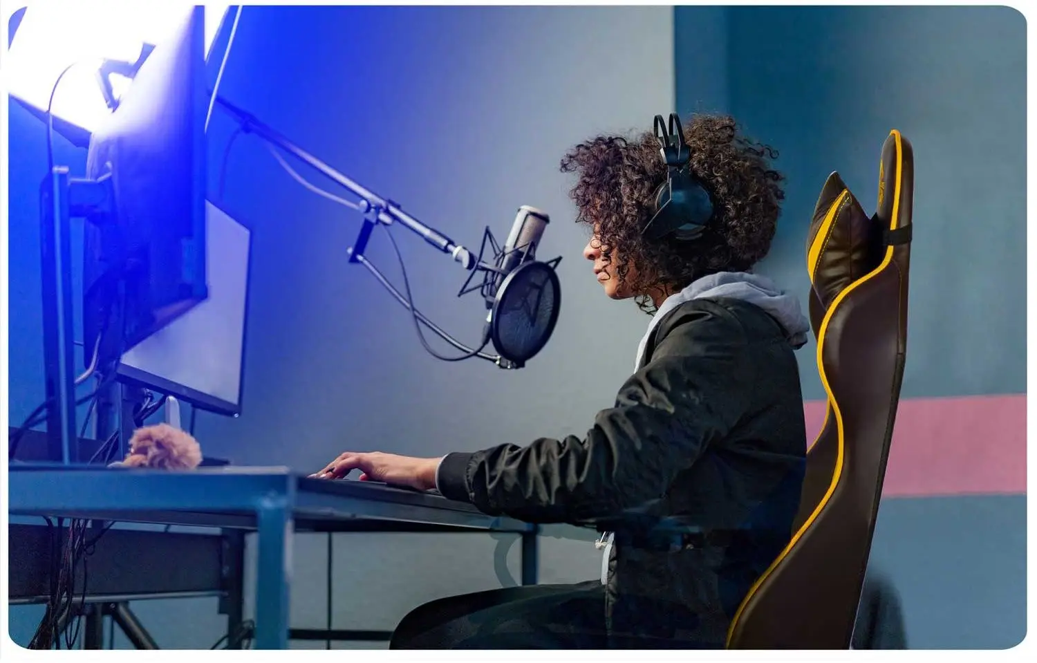 Fotoliu gaming Sofotel Blitzcrank (Black/Yellow)