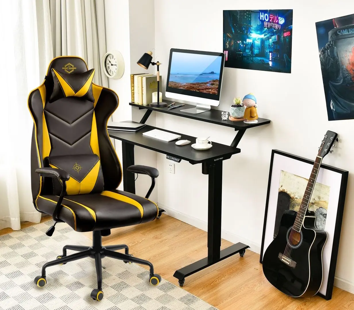 Fotoliu gaming Sofotel Blitzcrank (Black/Yellow)