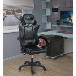 Игровое кресло Sofotel Draknor 242400 (Grey/Black)