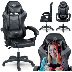 Игровое кресло Sofotel Draknor 242400 (Grey/Black) Thumb