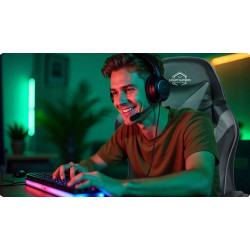 Игровое кресло Sofotel Draknor 242400 (Grey/Black) Thumb