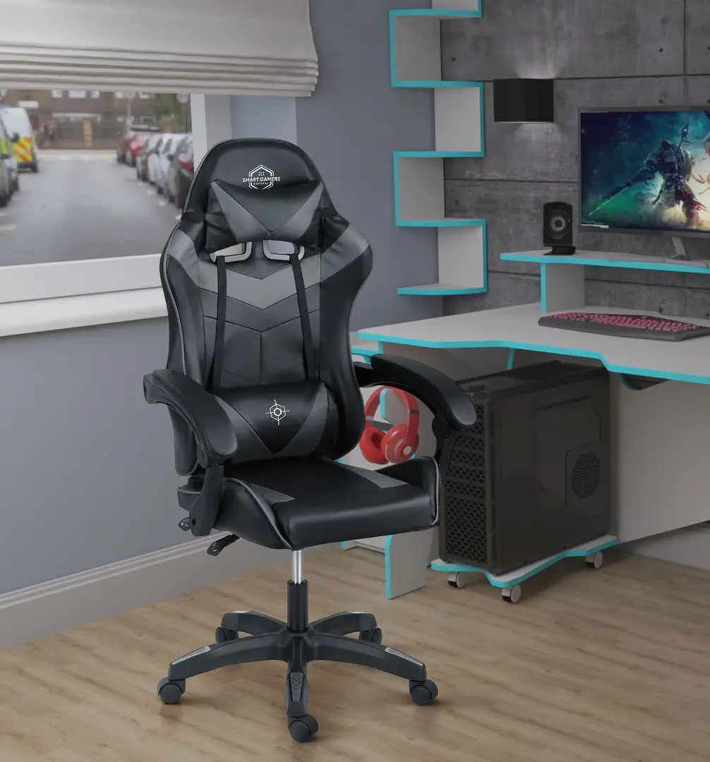 Игровое кресло Sofotel Draknor 242400 (Grey/Black)