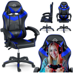 Игровое кресло Sofotel Draknor 242402 (Black/Blue) Thumb