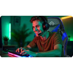 Игровое кресло Sofotel Draknor 242402 (Black/Blue) Thumb