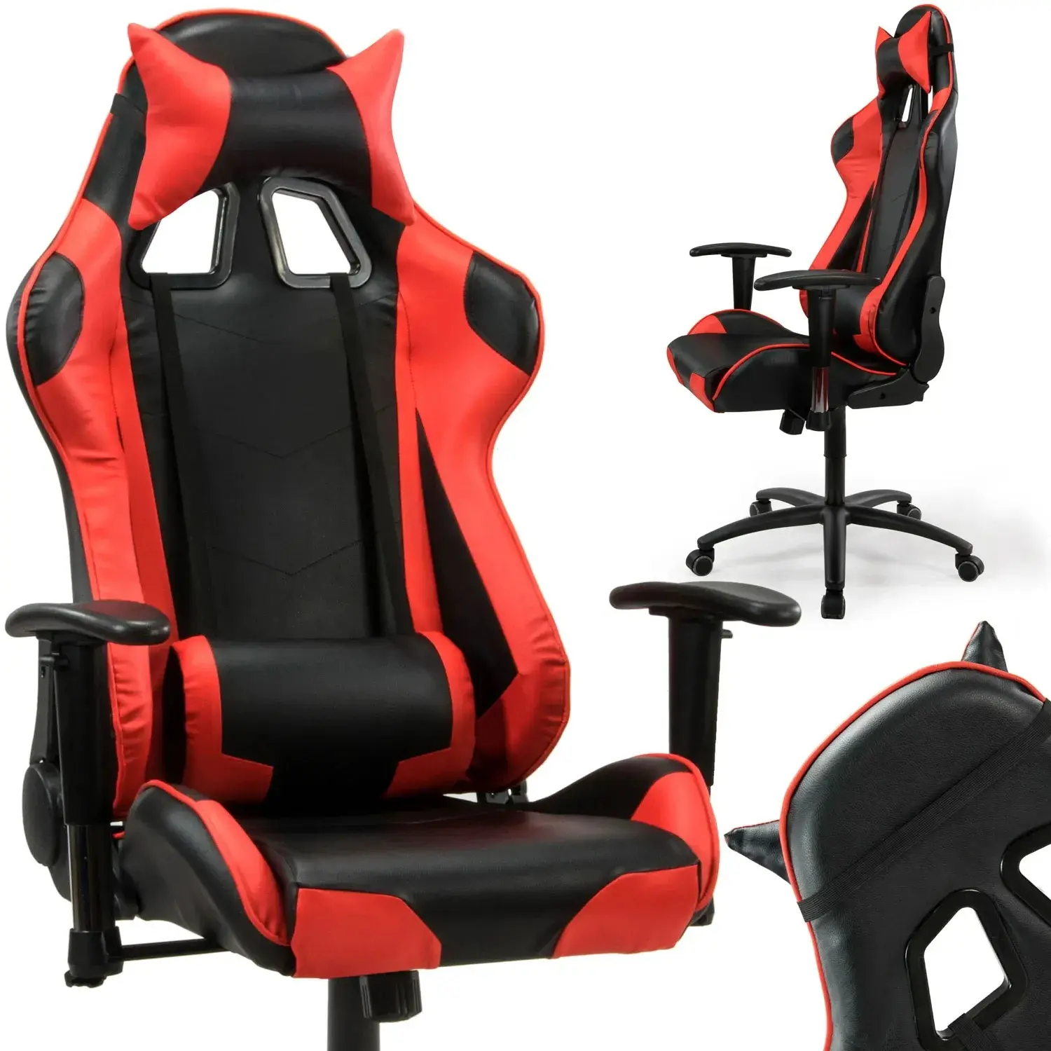 Fotoliu gaming Sofotel Inferno 2155 (Black/Red) - 12