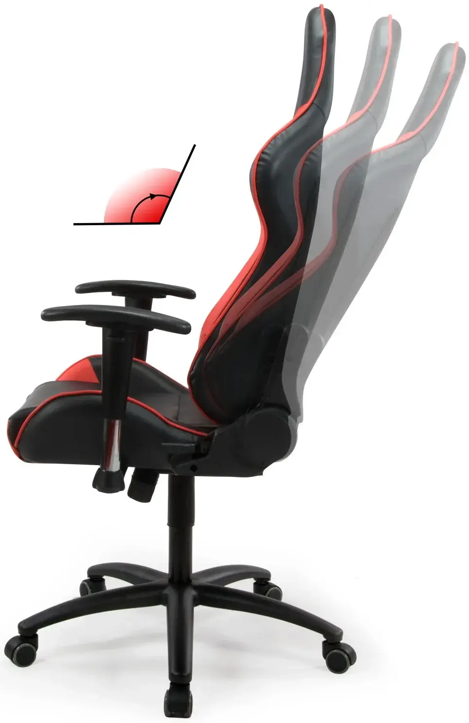 Fotoliu gaming Sofotel Inferno 2155 (Black/Red) - 6
