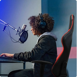 Fotoliu gaming Sofotel Inferno 2155 (Black/Red) Thumb