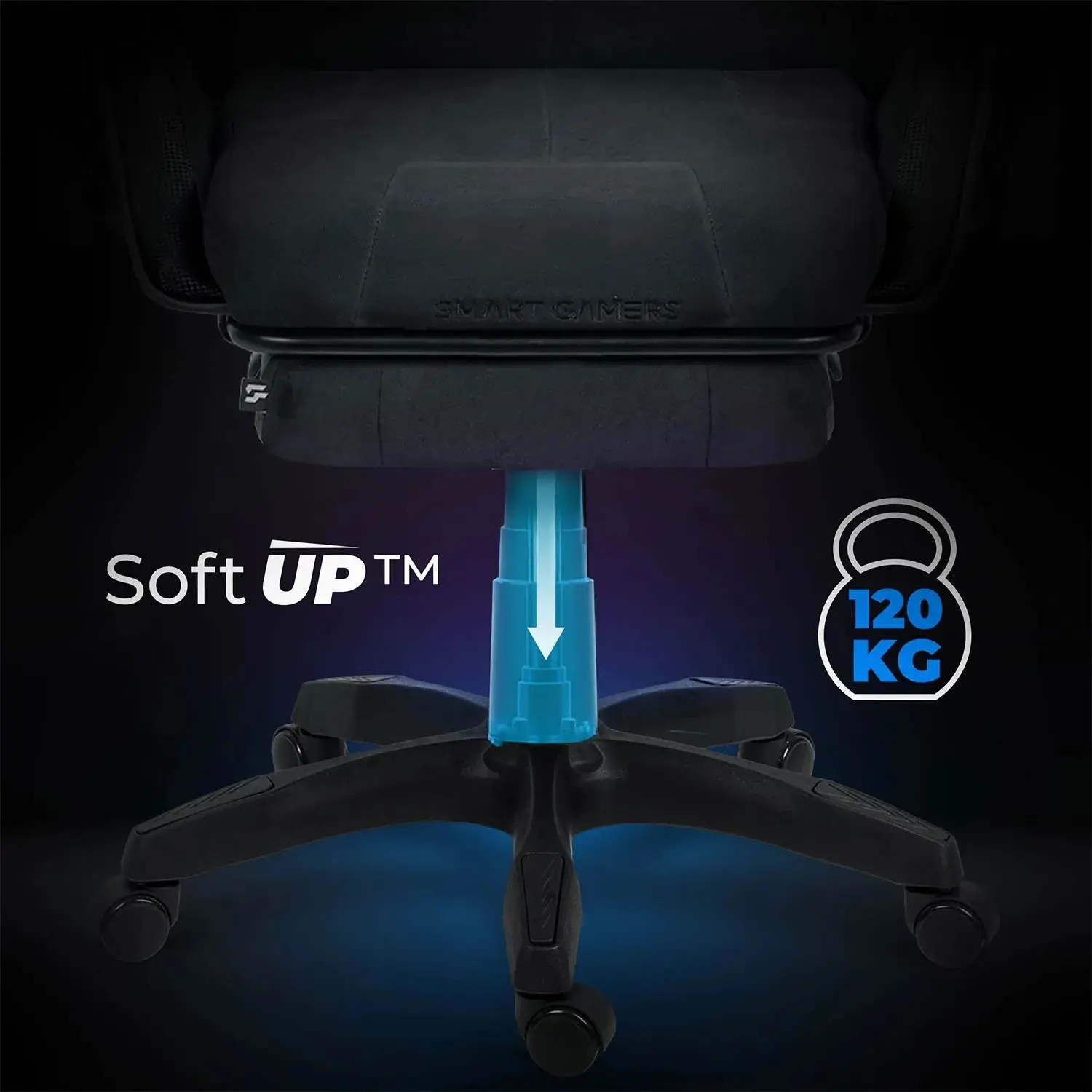 Fotoliu gaming Sofotel Lokar 242600 (Black) - 10