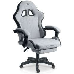 Fotoliu gaming Sofotel Lokar 242601 (Light Grey/Black) Thumb