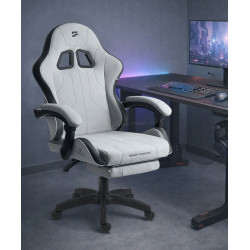 Fotoliu gaming Sofotel Lokar 242601 (Light Grey/Black)