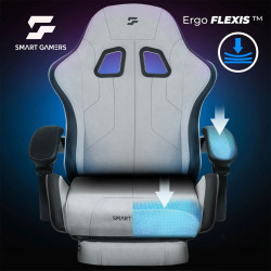 Fotoliu gaming Sofotel Lokar 242601 (Light Grey/Black) Thumb
