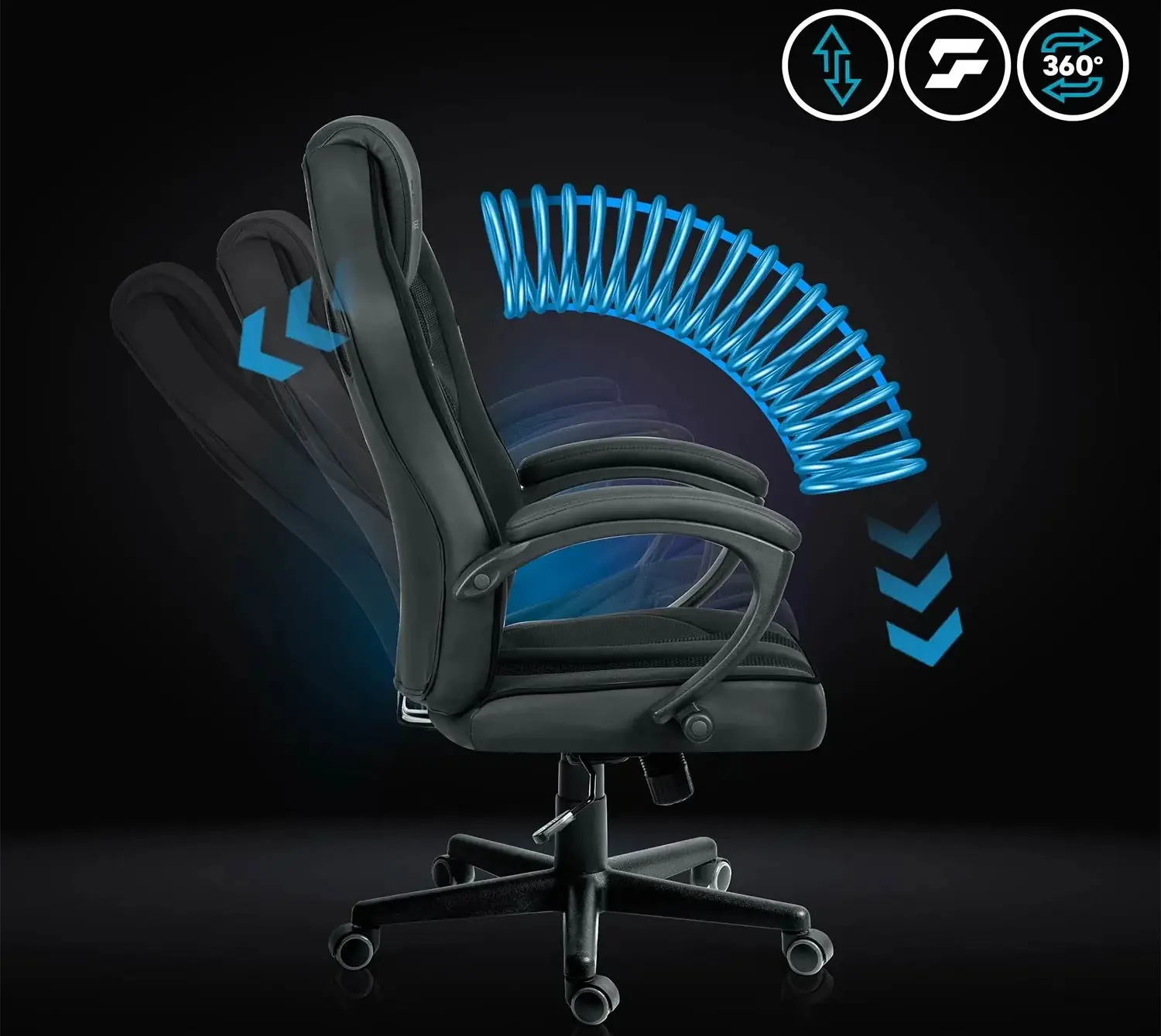 Fotoliu gaming Sofotel Master 242700 (Black) - 8
