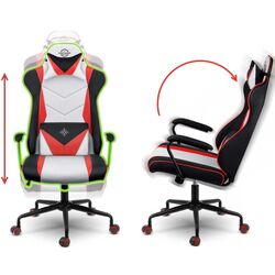 Игровое кресло Sofotel Miss Fortune 2593 (Black/White/Red) Thumb