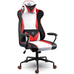 Fotoliu pentru jocuri Sofotel Miss Fortune 2593 (Black/White/Red)