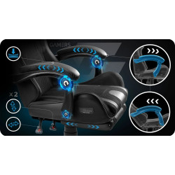 Игровое кресло Sofotel Specter 242900 (Black) Thumb