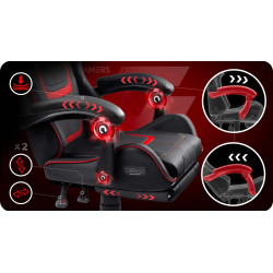 Игровое кресло Sofotel Specter 242901 (Black/Red) Thumb