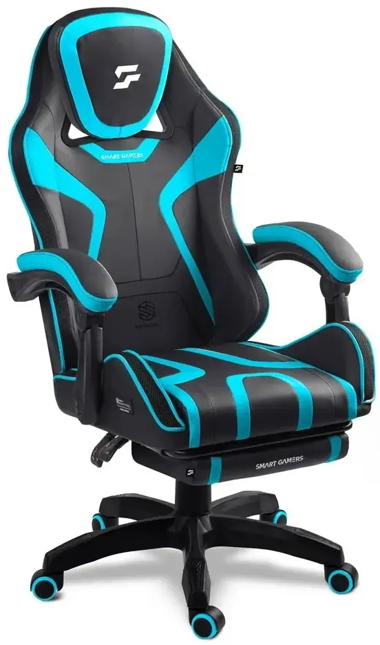 Fotoliu gming Sofotel Specter 242902 (Black/Light Blue) - 2