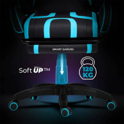 Fotoliu gming Sofotel Specter 242902 (Black/Light Blue) Thumb
