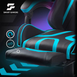 Fotoliu gming Sofotel Specter 242902 (Black/Light Blue) Thumb