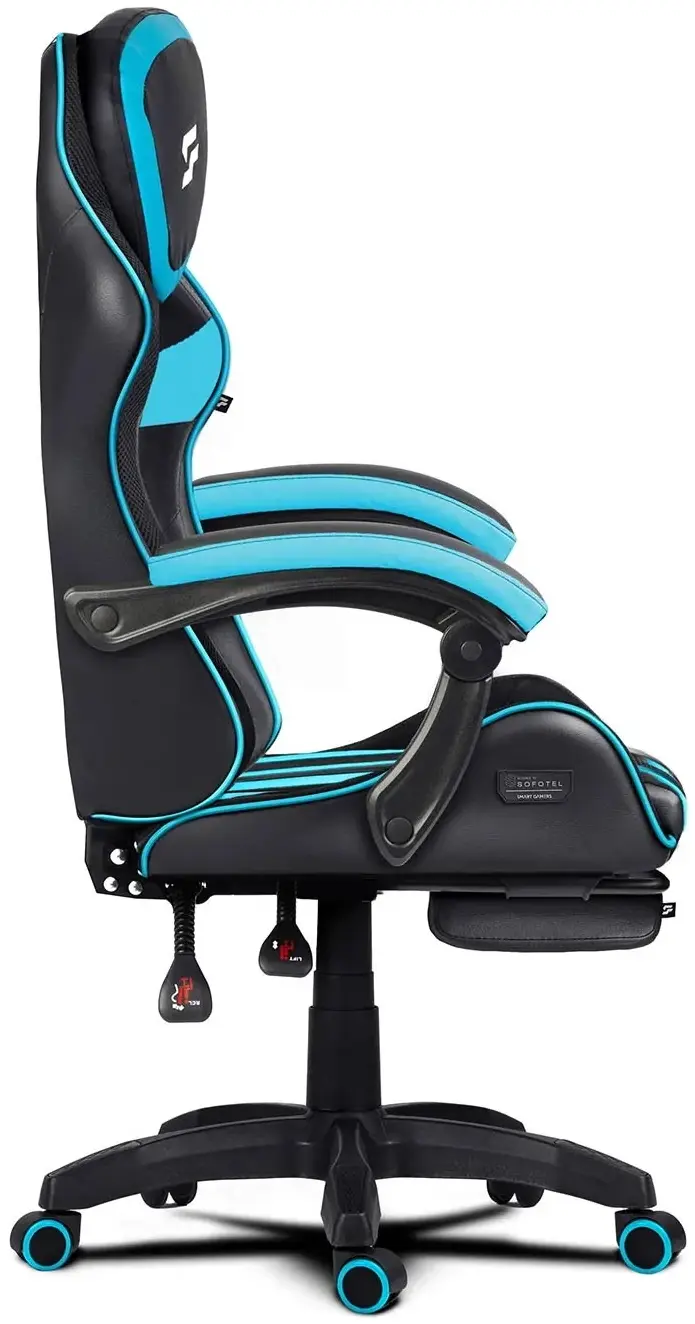 Fotoliu gming Sofotel Specter 242902 (Black/Light Blue) - 6