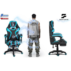 Fotoliu gming Sofotel Specter 242902 (Black/Light Blue) Thumb