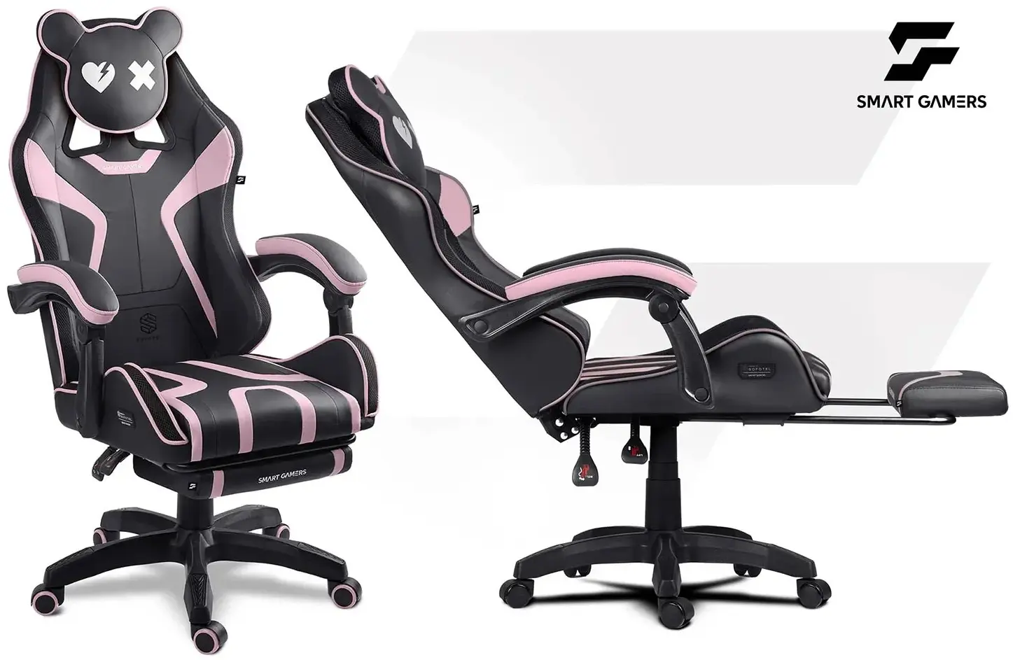 Игровое кресло Sofotel Specter 242903 (Black/Pink) - 4