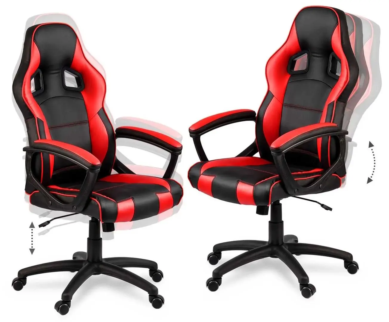 Fotoliu gaming Sofotel Surmo (Black/Red)