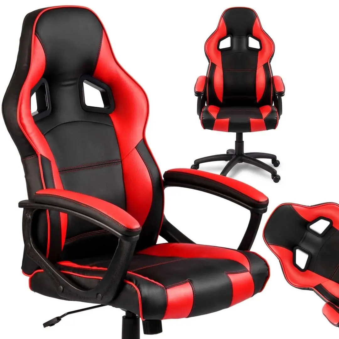 Fotoliu gaming Sofotel Surmo (Black/Red)
