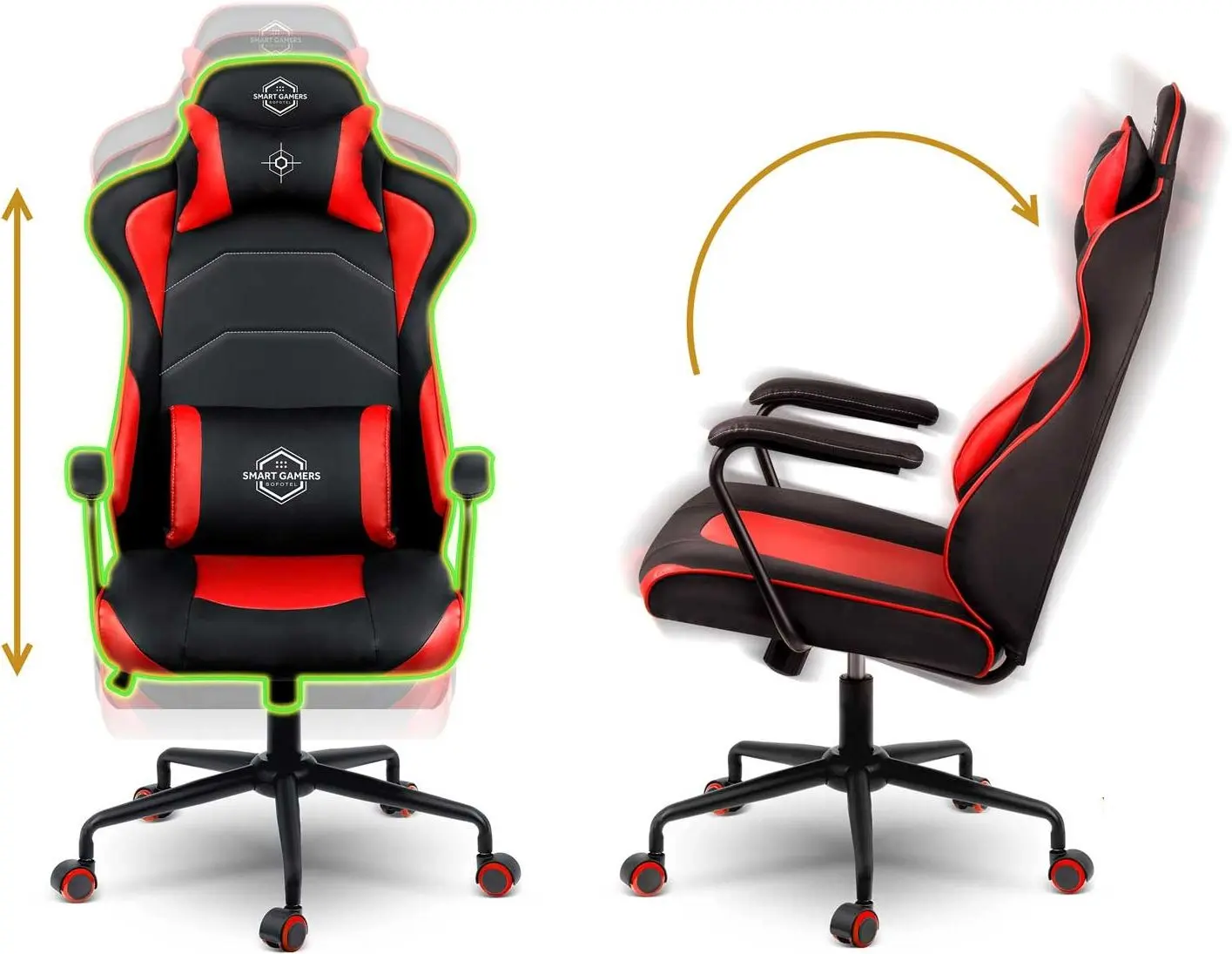 Кресло геймерское Sofotel Katarina (Black/Red)