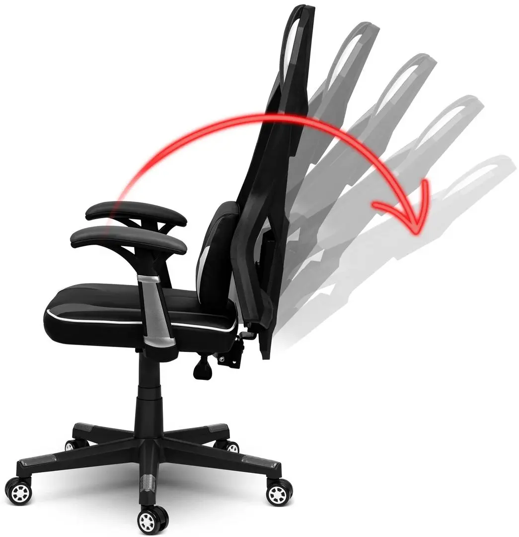 Fotoliu gaming Sofotel Shiro (Black/White)