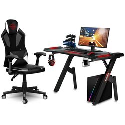 Fotoliu gaming Sofotel Shiro (Black/White) Thumb