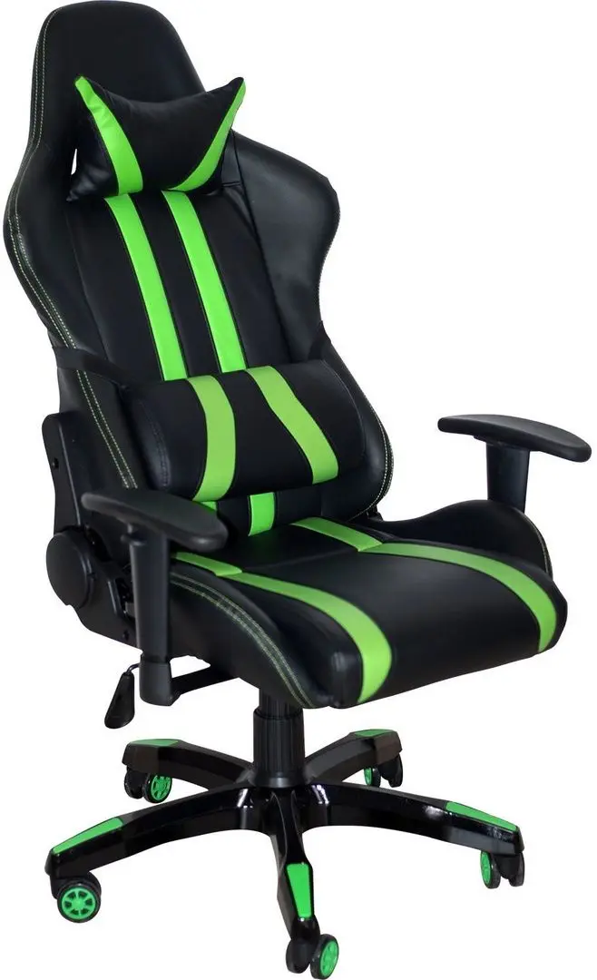 Fotoliu gaiming Spacer SP-GC-GR168 (Black/Green) - 2