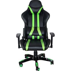 Кресло геймерское Spacer SP-GC-GR168 (Black/Green)