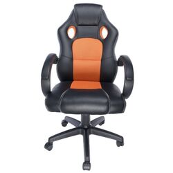 Кресло геймерское Spacer Spch-Champ-Rng (Black/Orange)