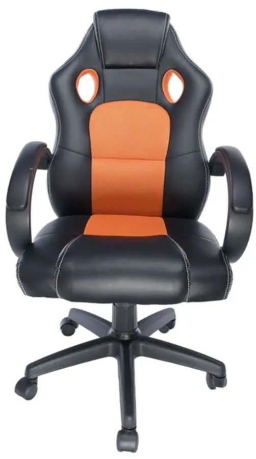 Кресло геймерское Spacer Spch-Champ-Rng (Black/Orange)