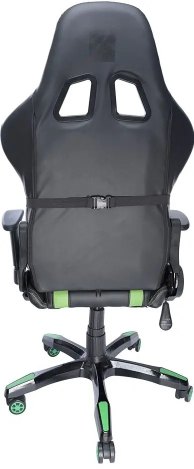 Кресло геймерское Spacer Spch-Trinity-Grn (Black/Green)