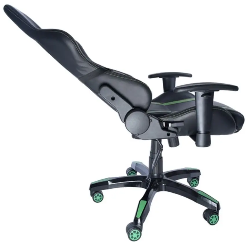Кресло геймерское Spacer Spch-Trinity-Grn (Black/Green)