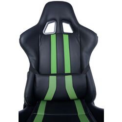 Кресло геймерское Spacer Spch-Trinity-Grn (Black/Green) Thumb