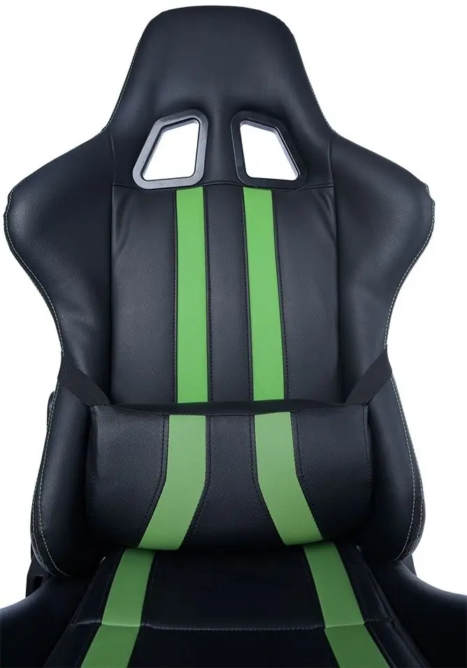 Кресло геймерское Spacer Spch-Trinity-Grn (Black/Green)