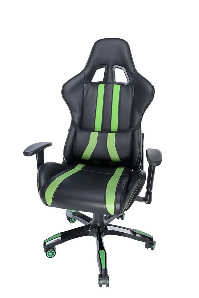 Кресло геймерское Spacer Spch-Trinity-Grn (Black/Green)