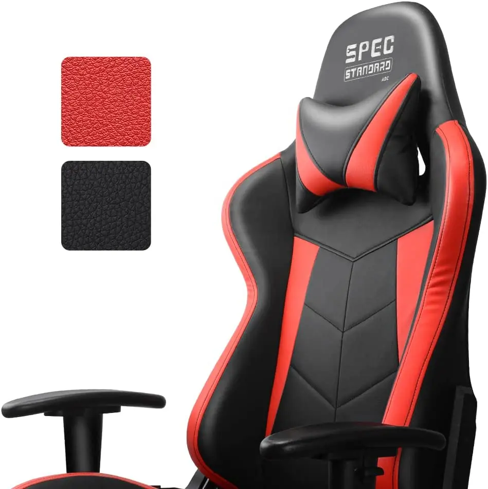 Игровое кресло SpecStandard ADC BGY-04EU (Black/Red)