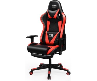 Fotoliu gaming SpecStandard ADC BGY-04EU (Black/Red)